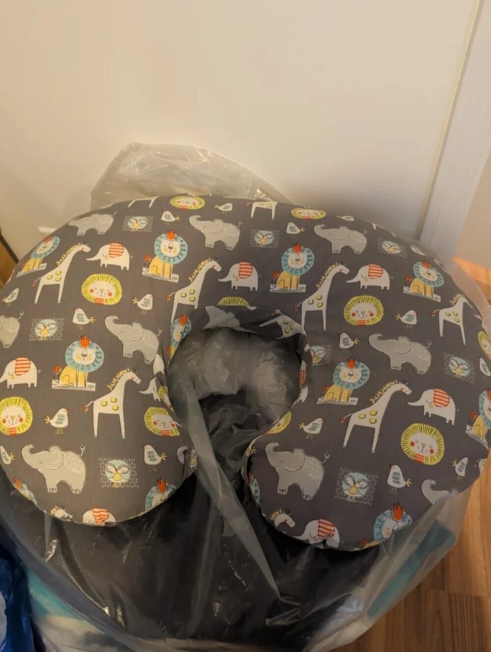 Boppy Gray Nursing Pillow